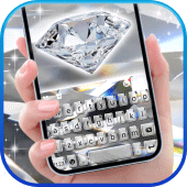 Diamond Live 3D Keyboard Backg Apk