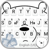 Cute Bear2 Keyboard Theme Apk