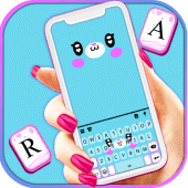 Cute Face Keyboard Background Apk