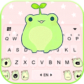 Cute Frog Green Themes Apk