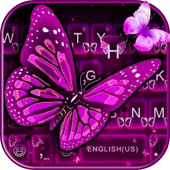 Flash Butterfly Keyboard Theme Apk