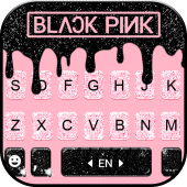 Glitter Black Pink Keyboard Background  APK .  APK Download