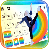 LGBTQ Girl Live Keyboard Background Apk