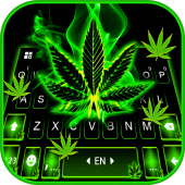 Neon Weed Smoke Theme Apk