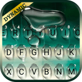 Water Raindrops 2 Keyboard Theme Apk