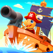 Dinosaur Pirate Games for kids Apk