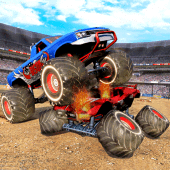 Monster Truck Derby Stunt Game Apk