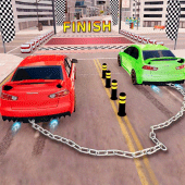 Chained Car Racing Stunts Game Apk