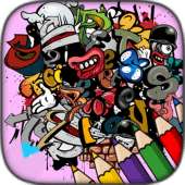 Graffiti Coloring Page Apk