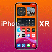 iphone XR Launcher Apk