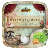 GO SMS RETRO ELEGANCE THEME Apk