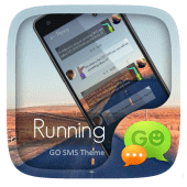 GO SMS RUNNING THEME Apk