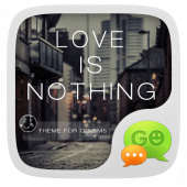 GO SMS LOVE IS NOTHING THEME Apk