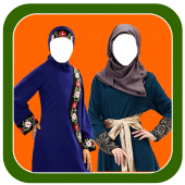 Fashion Burqa Photo Suit Apk