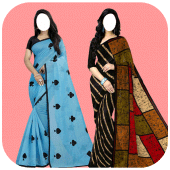 Women Cotton Sarees Photo Suit Apk