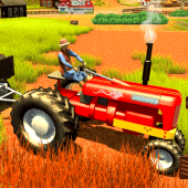 Village Tractor Farming 3D Apk