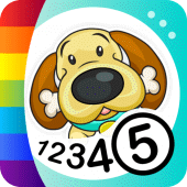 Color by Numbers - Dogs Apk