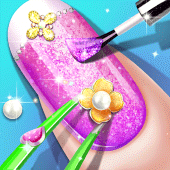 Princess Nail Makeup Salon Apk