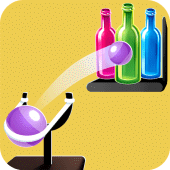 Knock Down Bottles : Slingshot Apk