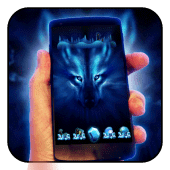 Free Wolf Night Launcher Theme Apk