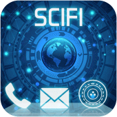 Sci fi Launcher Jarvis 2 Theme Apk