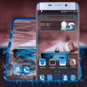 Sea Bottle Launcher Theme Apk