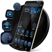 Cool Black Launcher Theme Apk