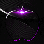 Crystal Black Apple Theme Apk