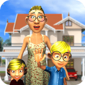 Virtual Super Granny Happy Family: Grand Mother 3D Apk