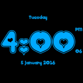 Love clock live wallpaper Apk