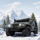 Off-road Jeep Drive-Winter Apk