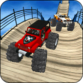 Monster Truck Racing : Mega Ramp Stunts Apk