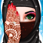 Royal Muslim Hijab Fashion Doll Dressup Salon Apk