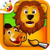 Savanna - Puzzles and Coloring Apk