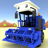 Blocky Farm Racing & Simulator Apk