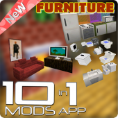 FURNITURE MOD PACK 10 IN 1 Apk