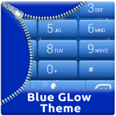 Blue Glow Dialer Theme Apk