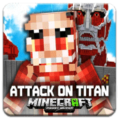 Attack On Titan Mod Minecraft PE Update Apk