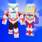 Ultraman Skin pack for MCPE Apk