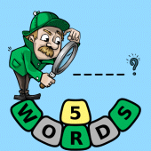 5 letters 5 words Apk