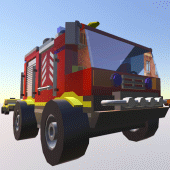 Blocky Car Craft Simulator Apk