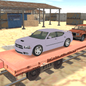 cargo train car transporter 3D Apk