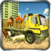 farm and zoo animal transport truck Apk