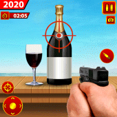 Crazy Bottle Shooting Apk