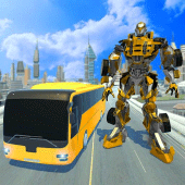 Real Bus Robot Transformation Apk