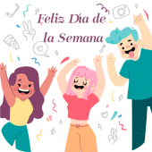 Frases Feliz Dia de la Semana Apk