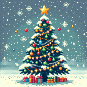 Christmas Pixel Art Coloring Apk