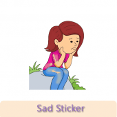 Sad Sticker Pack - WAStickerApps Apk