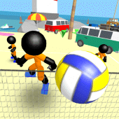 Stickman Beach Volleyball Apk