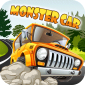 Monster Car Uphill Racing Apk